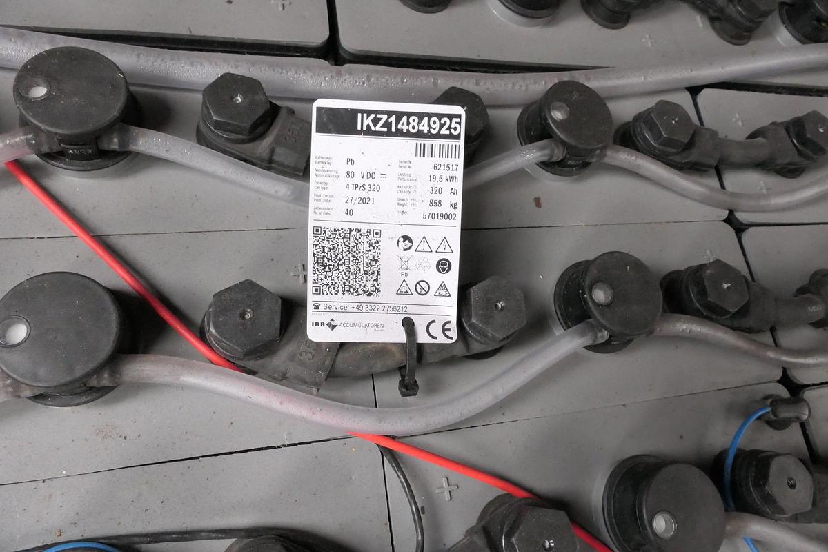 Gebraucht Linde W20 Schlepper Tractive Batterie 27/2021