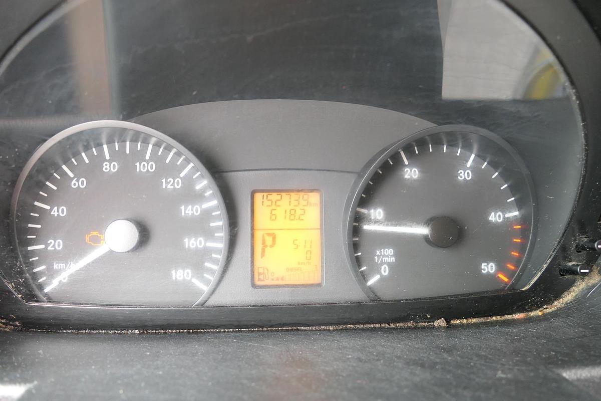 Gebraucht Mercedes-Benz SPRINTER 310 CDI MAXI EURO-5 CoC KOFFER REGALE KAMERA DURCHGANG