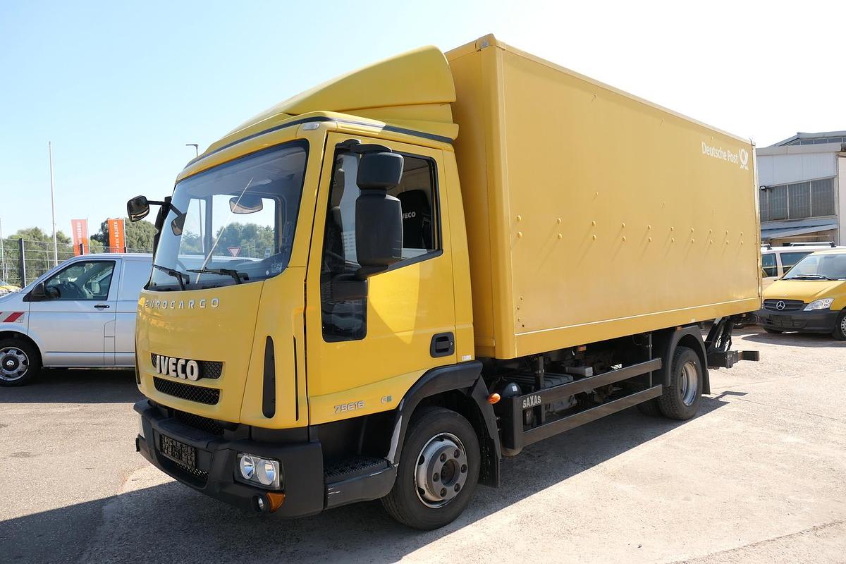 Gebraucht Iveco EuroCargo ML 75 E 16 P LBW LUFT AUTOMATIK EURO-5