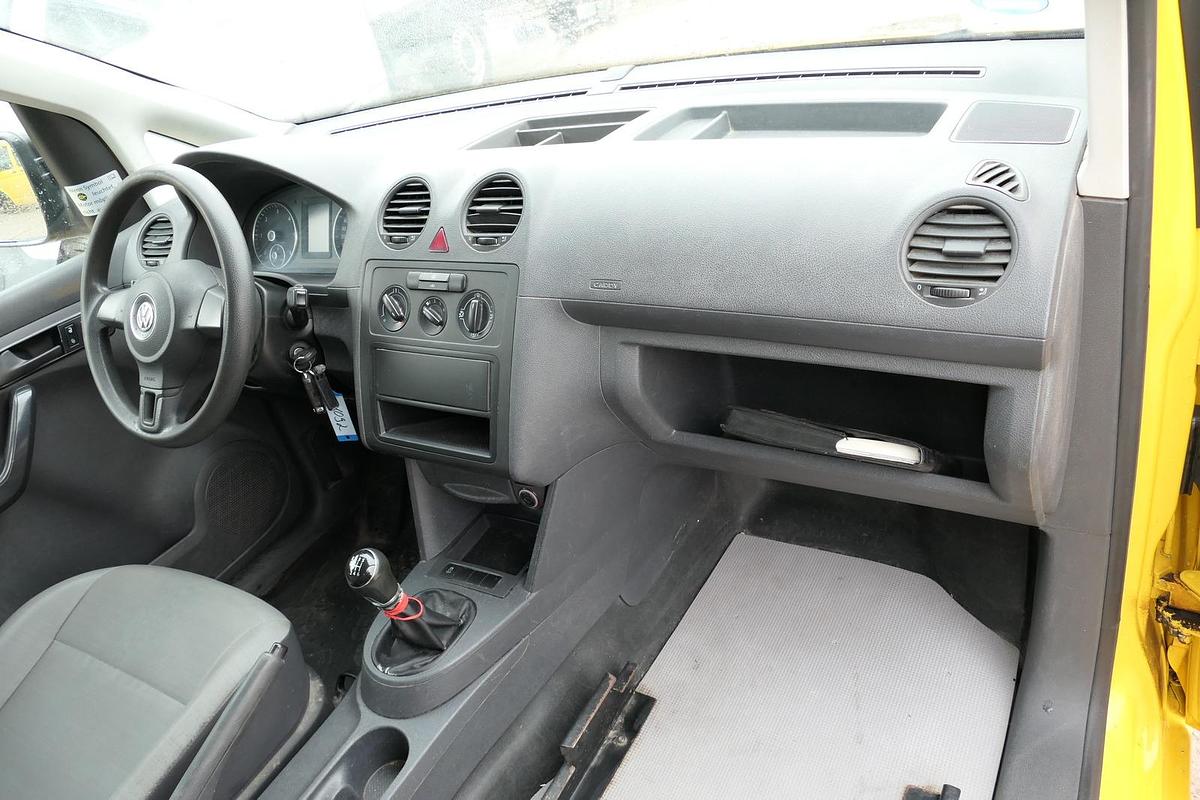 Gebraucht Volkswagen Caddy 2.0 TDI EURO-5 PARKTRONIK 6-GANG 2xSCHIEBETÜR CoC