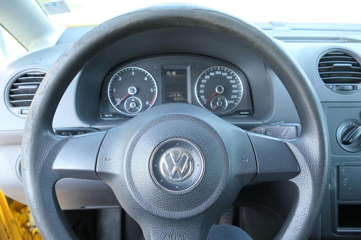 Gebraucht Volkswagen Caddy 2.0 TDI 2-Sitzer EURO-5 PARKTRONIK 6-GANG 2xSCHIEBETÜR CoC