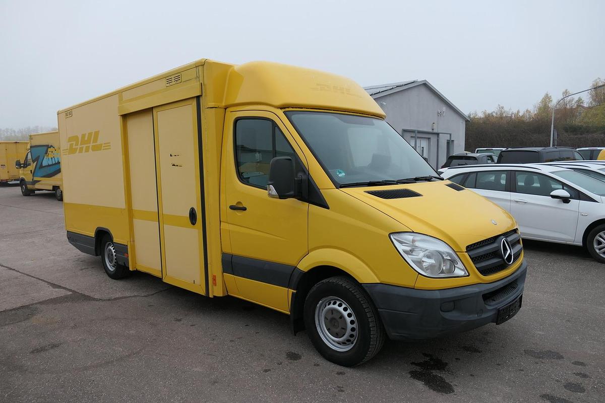 Gebraucht Mercedes-Benz SPRINTER 310 CDI MAXI EURO-5 KOFFER REGALE KAMERA DURCHGANG