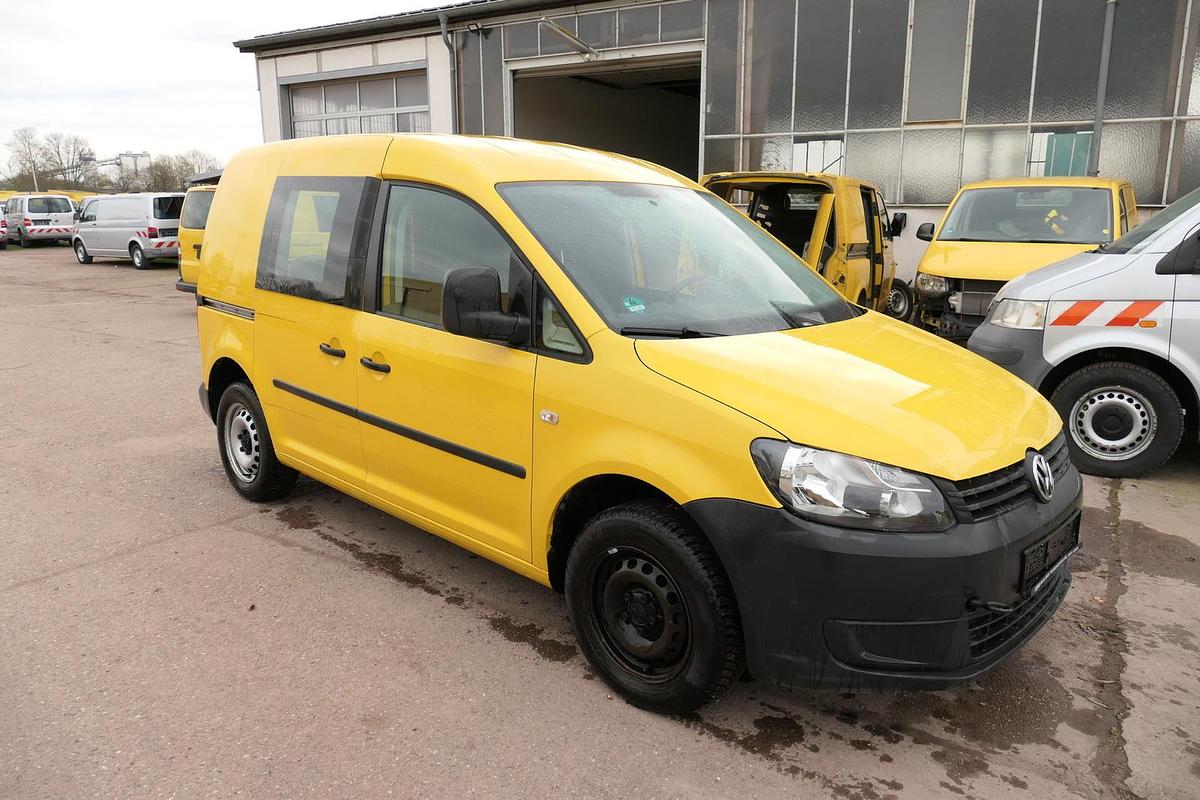 Gebraucht Volkswagen Caddy 2.0 TDI EURO-5 PARKTRONIK 6-GANG 2xSCHIEBETÜR CoC