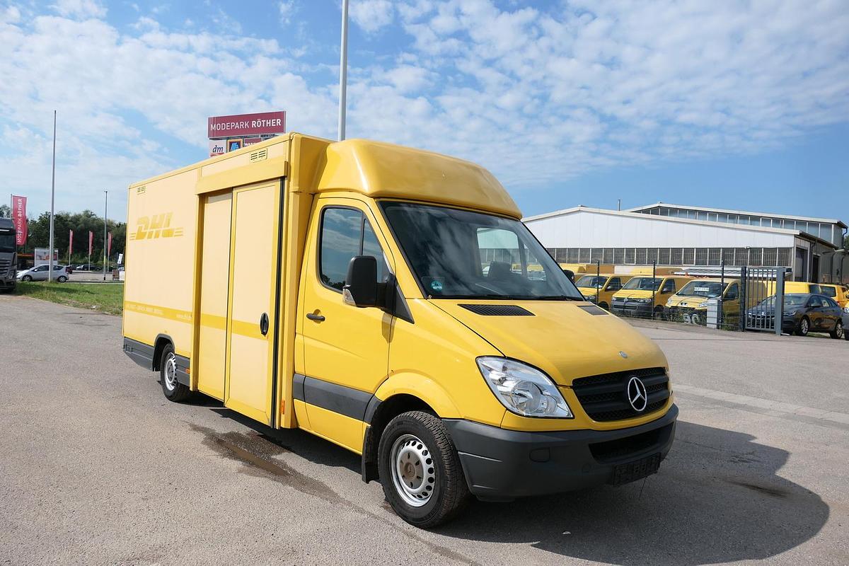 Gebraucht Mercedes-Benz SPRINTER 310 CDI MAXI EURO-5 KOFFER REGALE KAMERA DURCHGANG