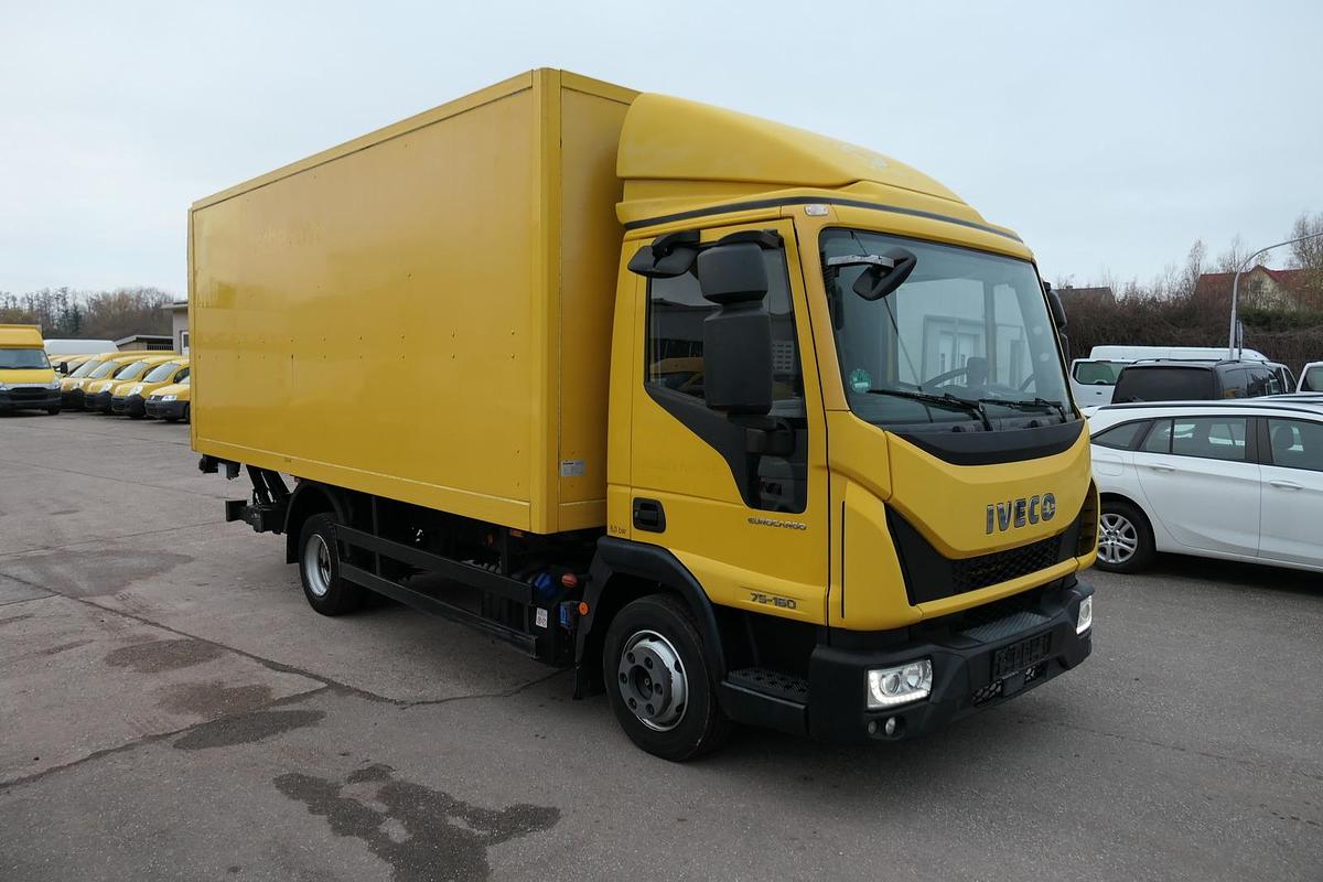 Gebraucht Iveco EuroCargo ML 75 E 16 P LBW LUFT AUTOMATIK COC