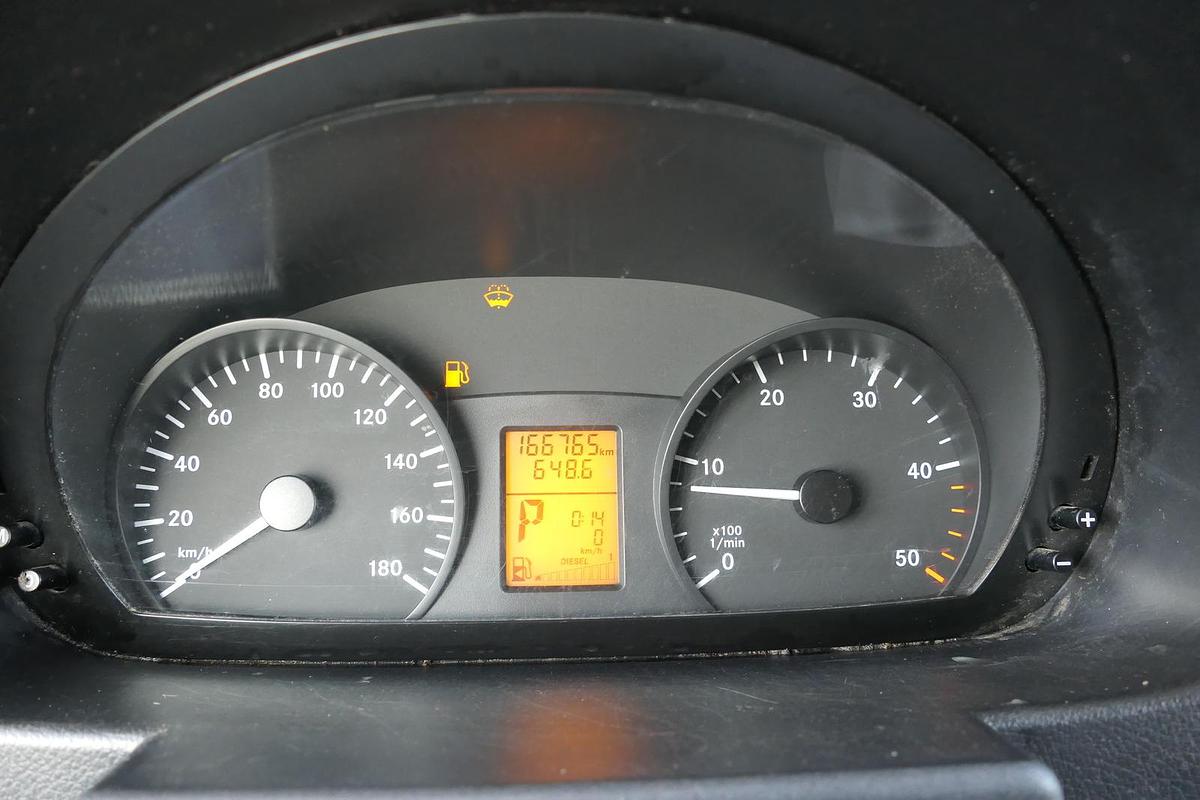 Gebraucht Mercedes-Benz SPRINTER 310 CDI MAXI EURO-5 KOFFER REGALE KAMERA DURCHGANG