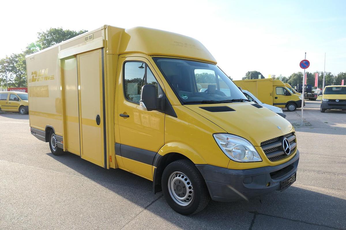 Gebraucht Mercedes-Benz SPRINTER 310 CDI MAXI EURO-5 KOFFER REGALE KAMERA DURCHGANG