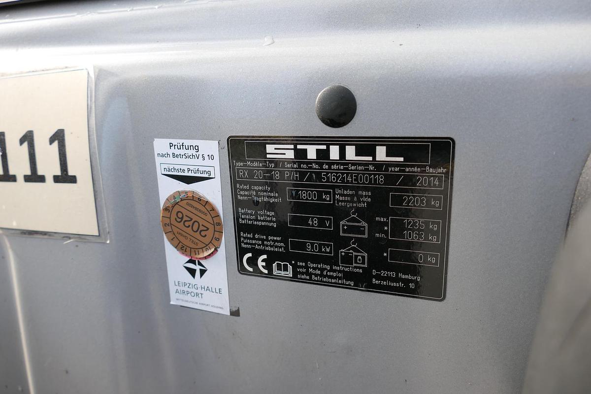 Gebraucht Still RX 20-18P/H 4-RAD