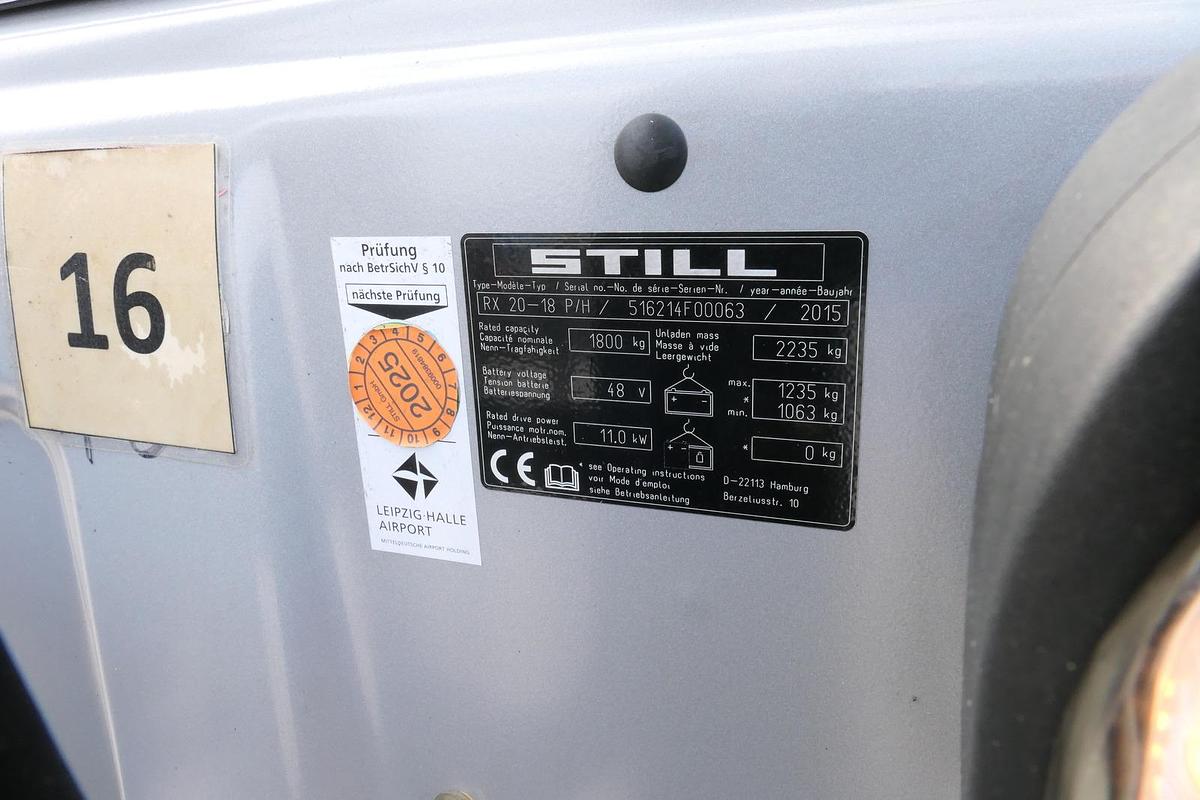 Gebraucht Still RX 20-18P/H 4-RAD Lange Gabeln