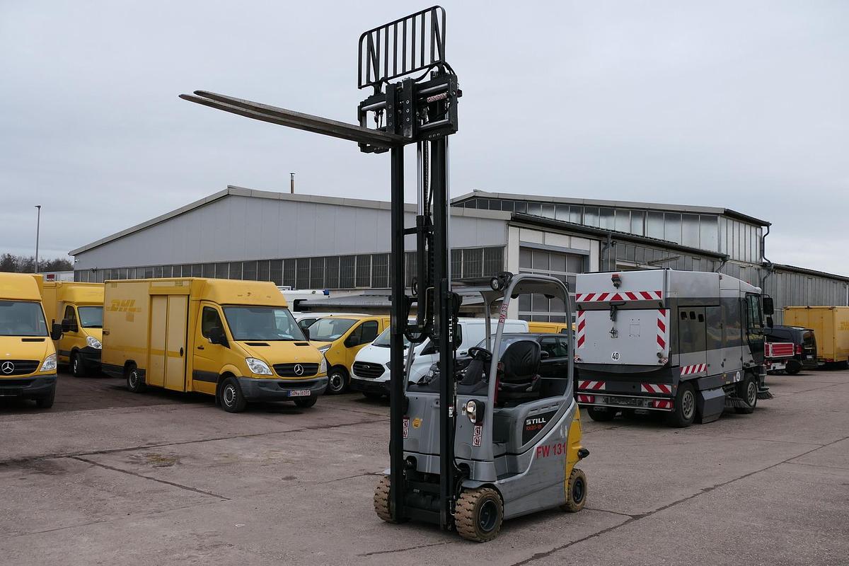 Gebraucht Still RX 20-18P/H 4RAD DUPLEX 4VENTIL BATTERIE 29/2016 Lange Gabeln