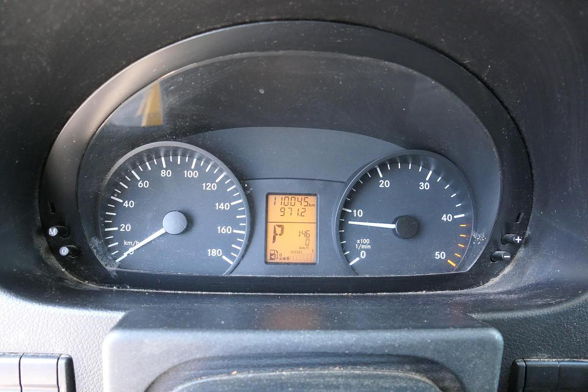 Gebraucht Mercedes-Benz SPRINTER 310 CDI MAXI EURO-5 KOFFER REGALE KAMERA DURCHGANG