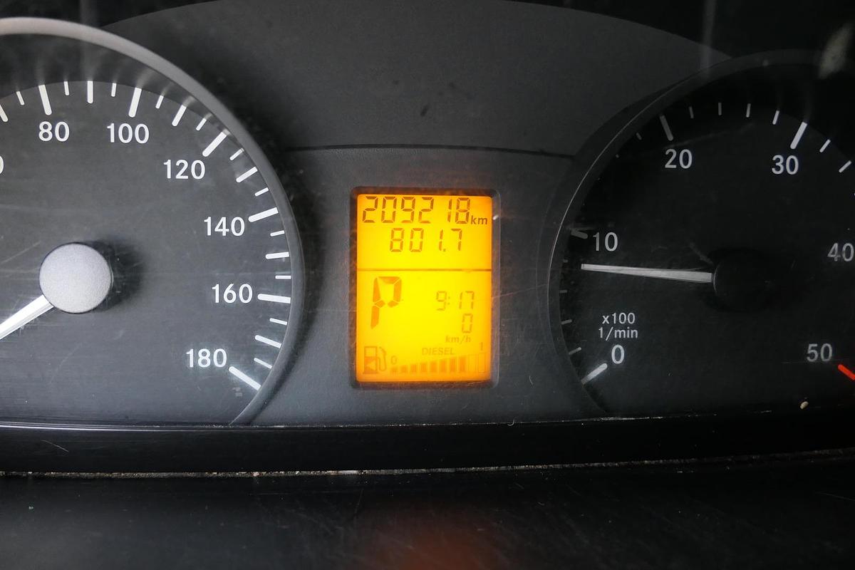 Gebraucht Mercedes-Benz SPRINTER 310 CDI MAXI EURO-5 KOFFER REGALE KAMERA DURCHGANG COC