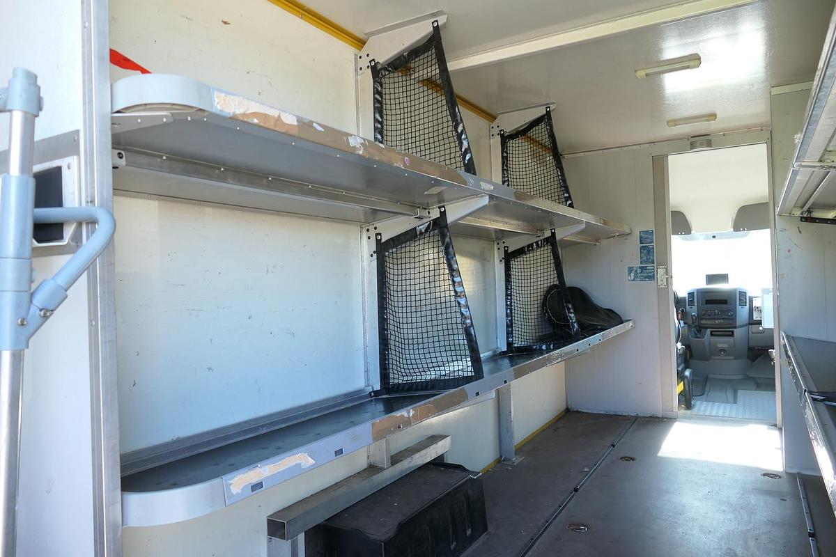 Gebraucht Mercedes-Benz SPRINTER 310 CDI MAXI EURO-5 KOFFER REGALE KAMERA DURCHGANG