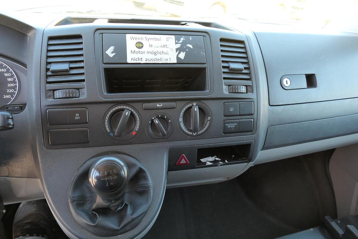 Gebraucht Volkswagen T5 Transporter 2.0 TDI PARKTRONIK EURO-5 2xSCHIEBETÜR CoC