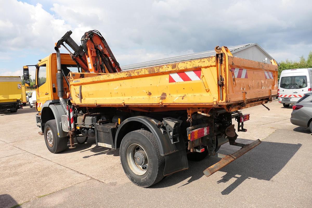 Gebraucht Mercedes-Benz 1828 AK Kran Axor-R Atlas 85.2 Kipper Winterdienst