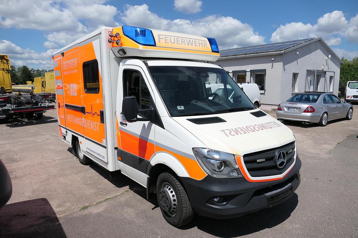Gebraucht Mercedes-Benz Sprinter 519 CDI Klima Krankenwagen Fahrtec Aufbau