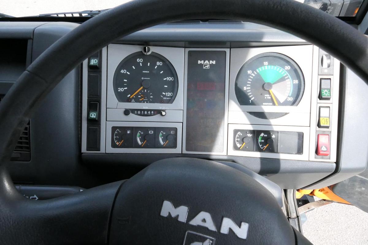 Gebraucht MAN LE 1608 KOMMUNAL KROLL BY SFZ - Rechtslenker