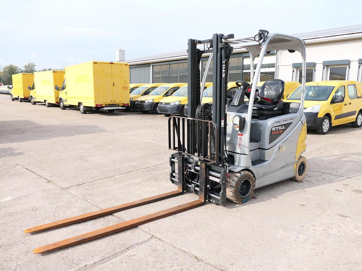 Gebraucht Still RX 20-18P/H 4-RAD Lange Gabeln