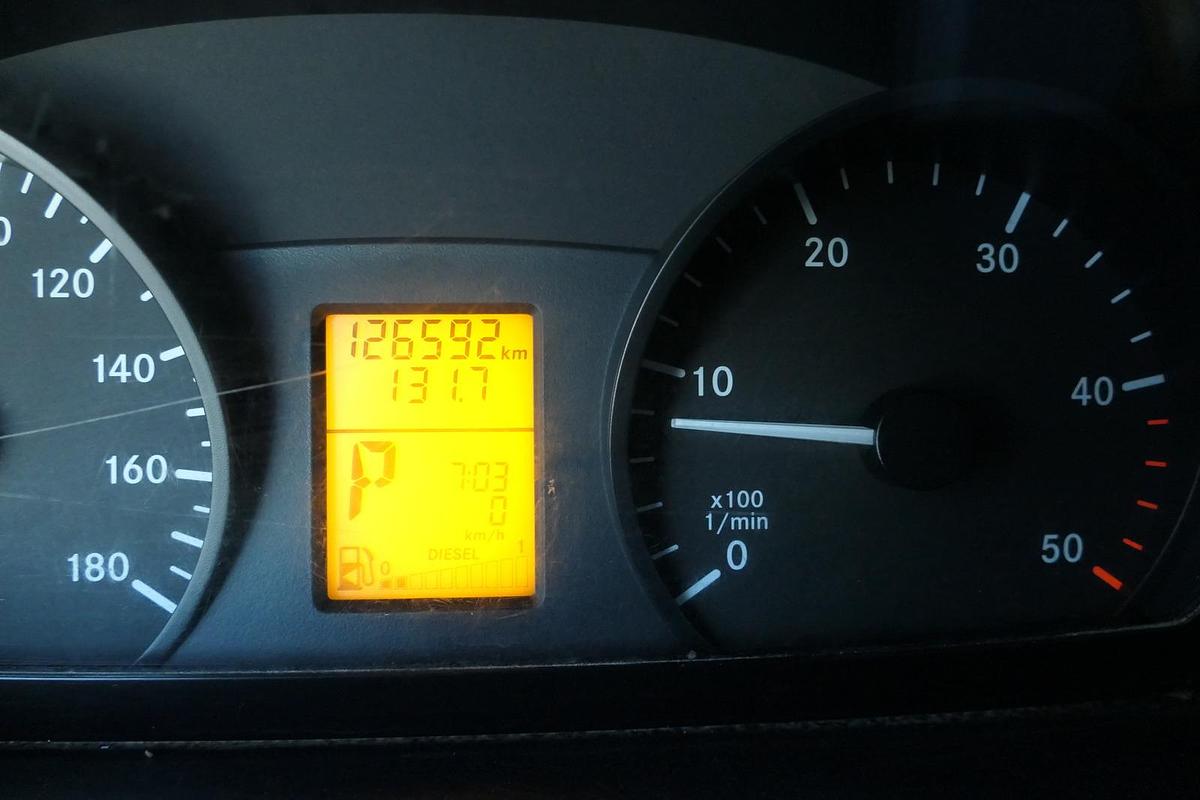 Gebraucht Mercedes-Benz SPRINTER 310 CDI MAXI EURO-5 KOFFER REGALE KAMERA DURCHGANG COC