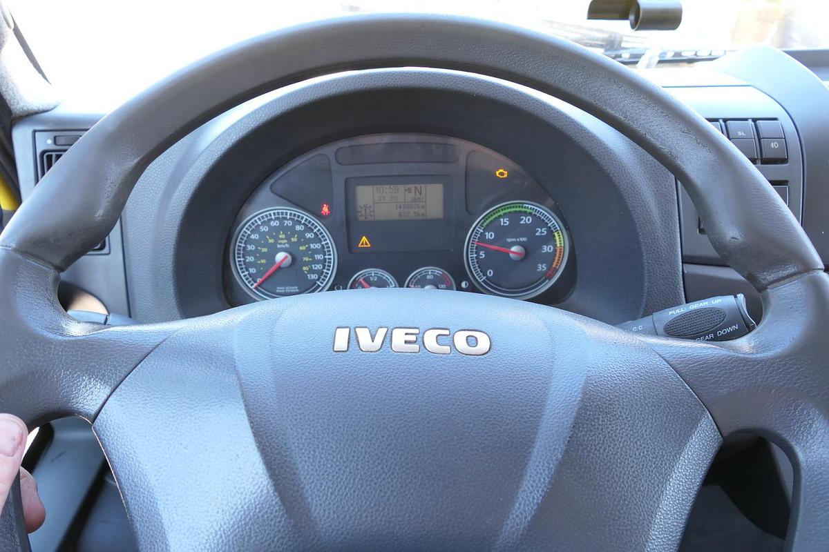 Gebraucht Iveco EuroCargo ML 75 E 16 P LBW LUFT AUTOMATIK COC EURO-5 Koffer-Innenlänge 5,5m