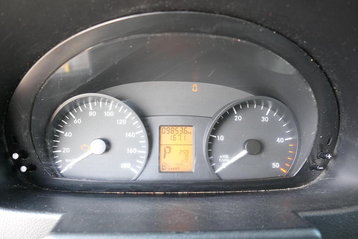 Gebraucht Mercedes-Benz SPRINTER 310 CDI MAXI EURO-5 KOFFER REGALE KAMERA DURCHGANG