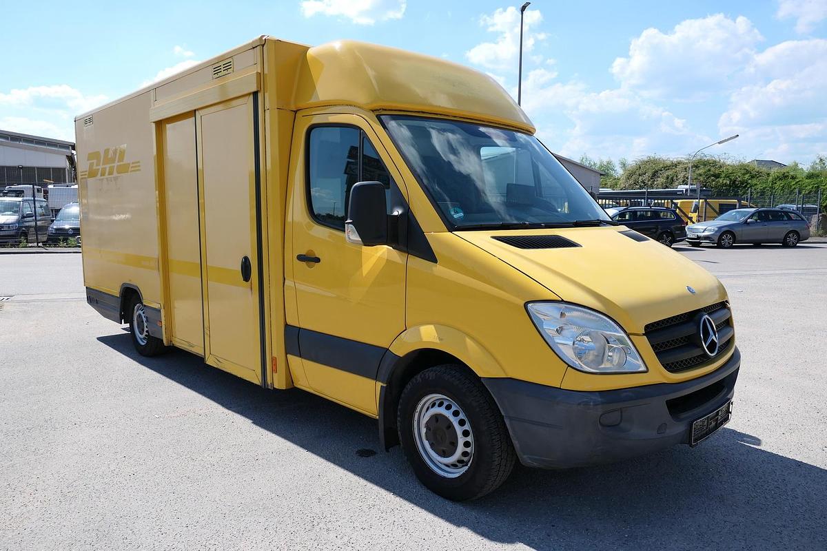 Gebraucht Mercedes-Benz SPRINTER 310 CDI MAXI EURO-5 KOFFER REGALE KAMERA DURCHGANG