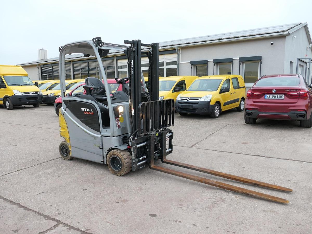 Gebraucht Still RX 20-18P/H 4-RAD 4-VENTILE DUPLEX Lange Gabeln