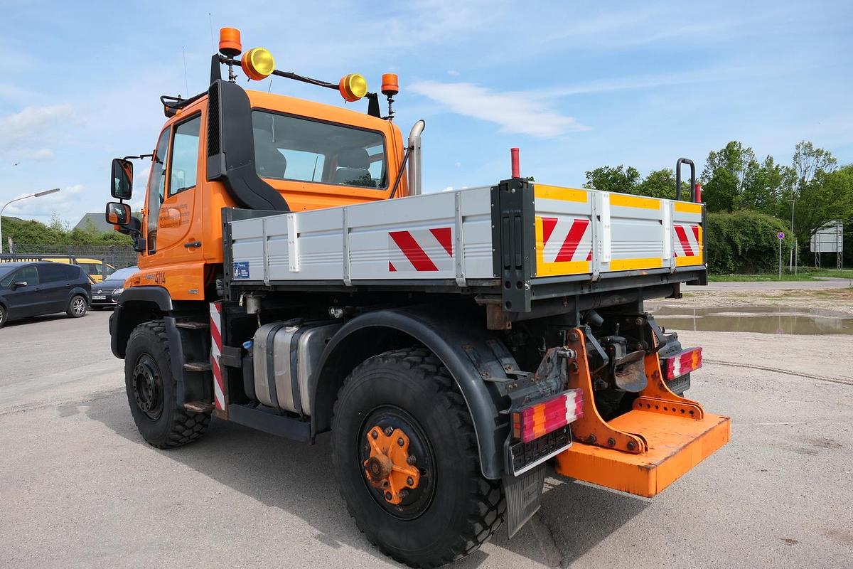 Gebraucht Unimog U400  405/12 AHK KLIMA ZAPFWELLE vorn SFZ KOMMUNALHYDRAULIK EURO-5