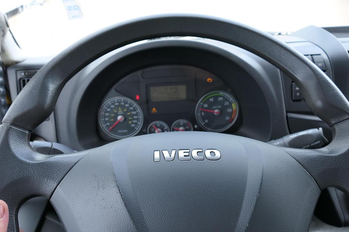 Gebraucht Iveco EuroCargo ML 75 E 16 P LBW LUFT EURO-5 Koffer-Innenlänge 5,4m