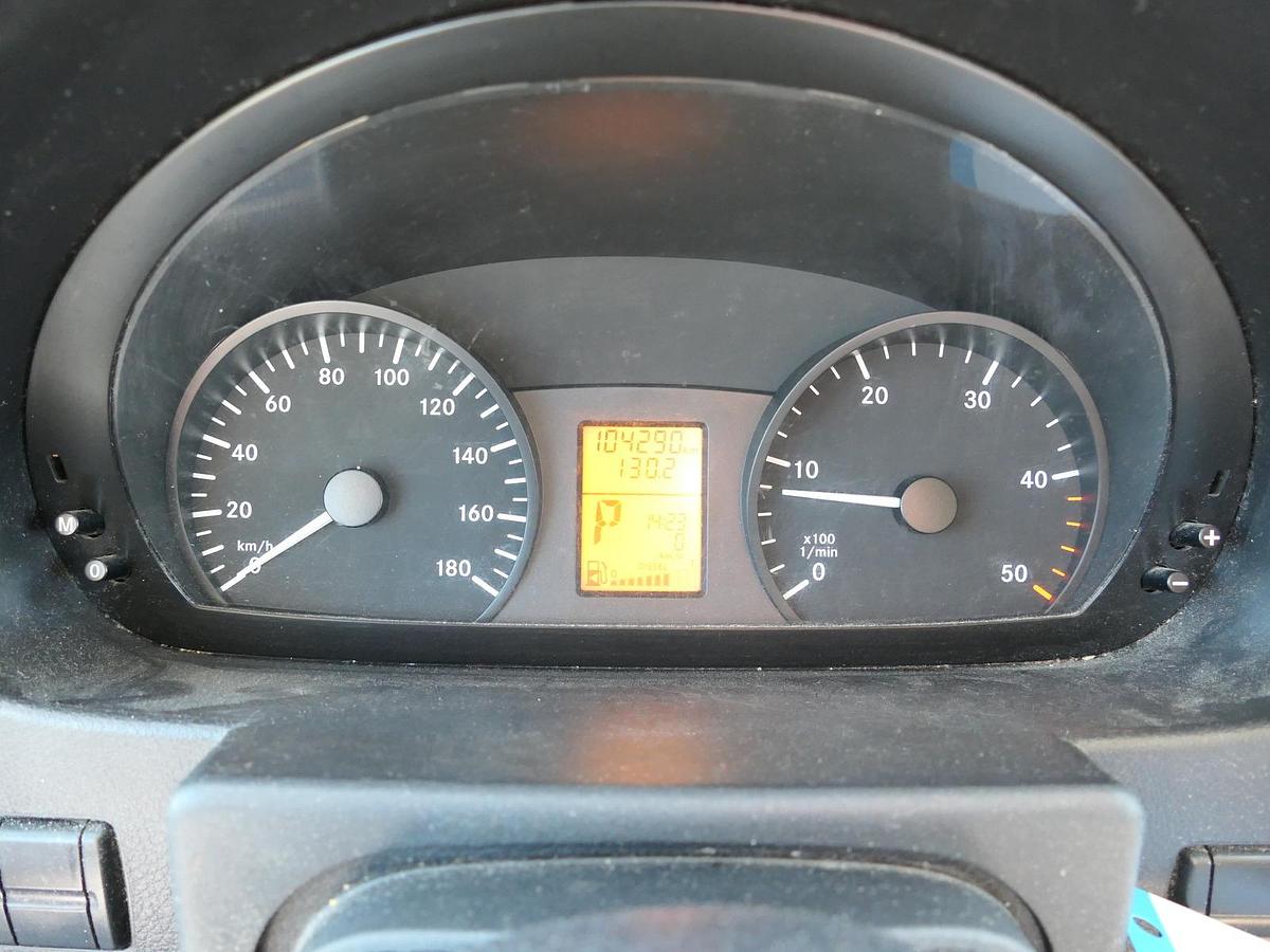 Gebraucht Mercedes-Benz SPRINTER 310 CDI MAXI EURO-5 KOFFER REGALE KAMERA DURCHGANG