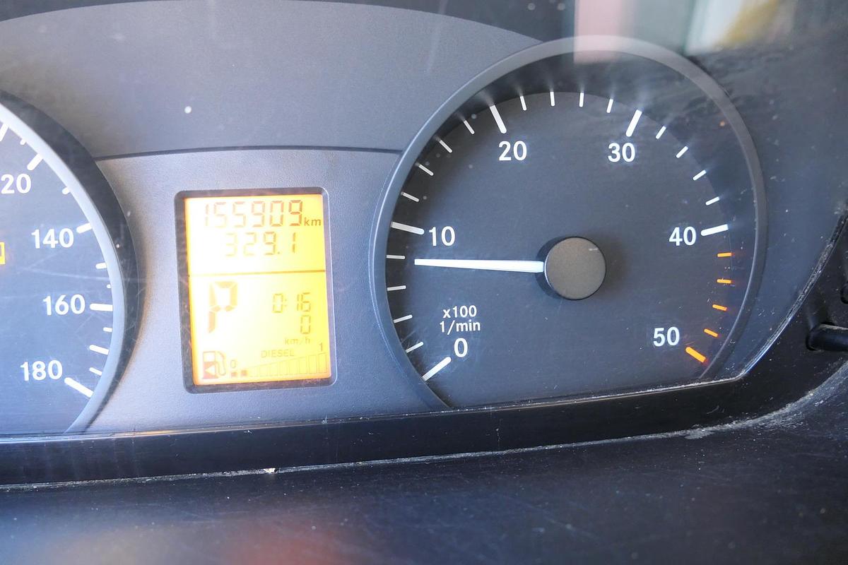 Gebraucht Mercedes-Benz SPRINTER 310 CDI MAXI EURO-5 KOFFER REGALE KAMERA DURCHGANG