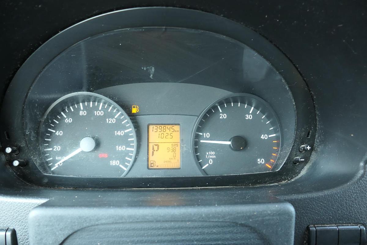 Gebraucht Mercedes-Benz SPRINTER 310 CDI MAXI EURO-5 KOFFER REGALE KAMERA DURCHGANG COC