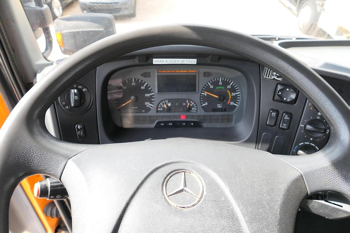 Gebraucht Mercedes-Benz 1828 AK Kran Axor-R Atlas 85.2 Kipper Winterdienst
