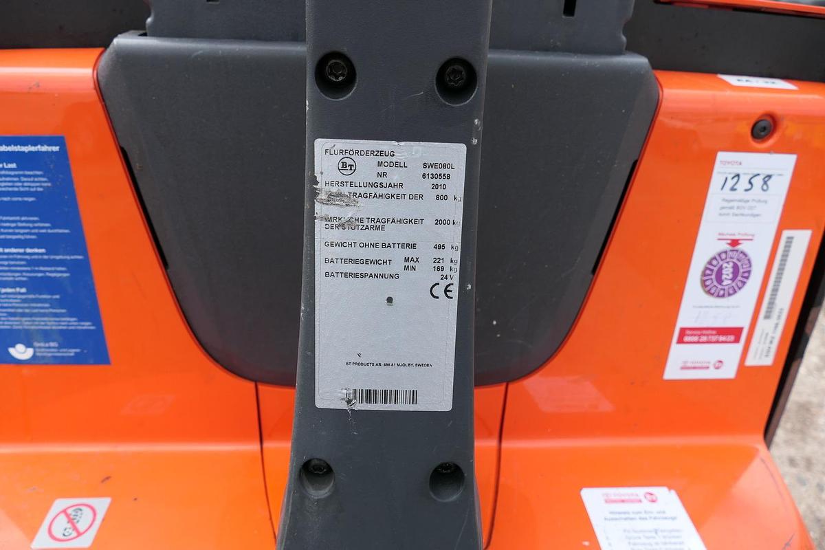 Gebraucht BT SWE 080 L