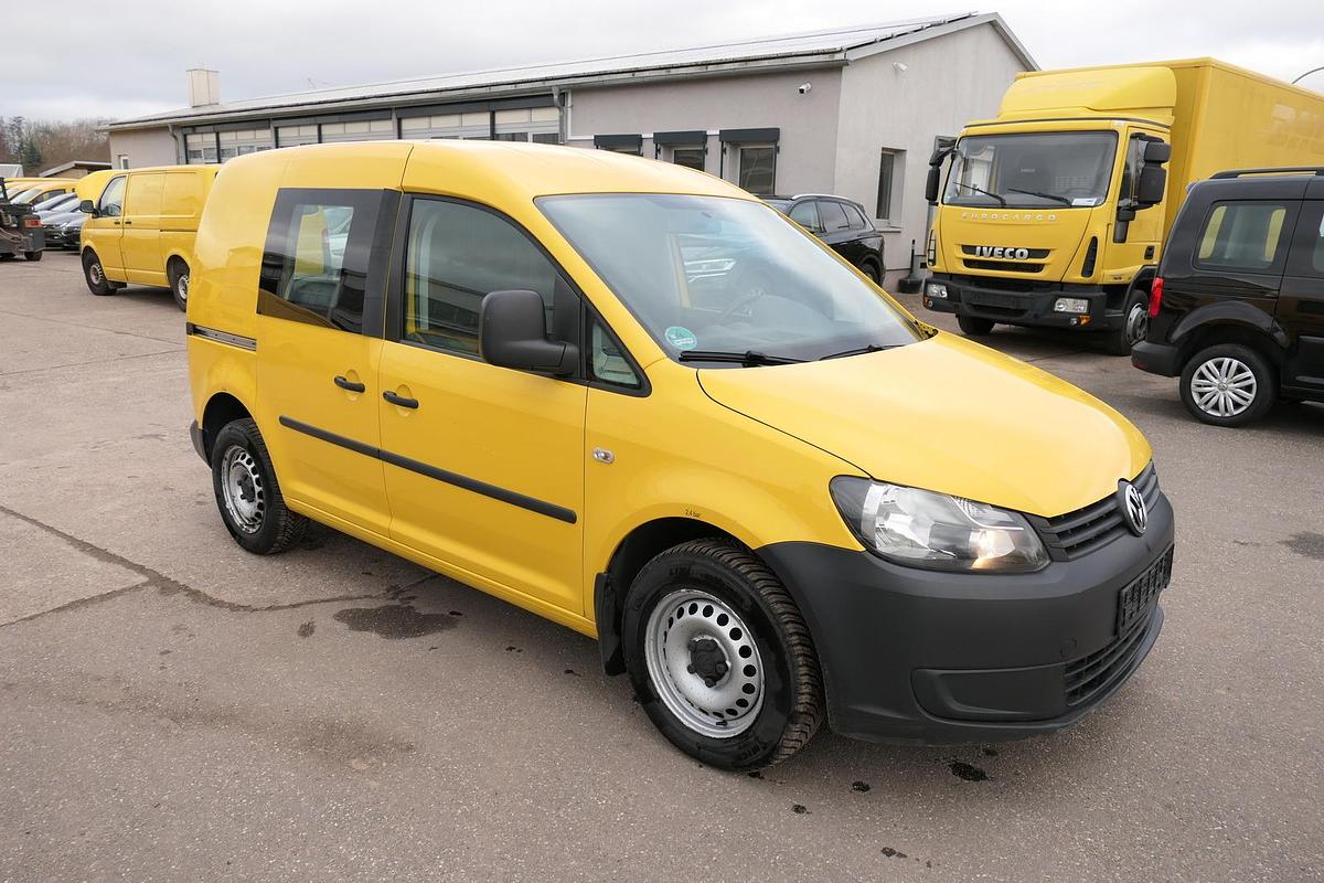 Gebraucht Volkswagen Caddy 2.0 TDI 2-Sitzer EURO-5 PARKTRONIK 6-GANG 2xSCHIEBETÜR CoC