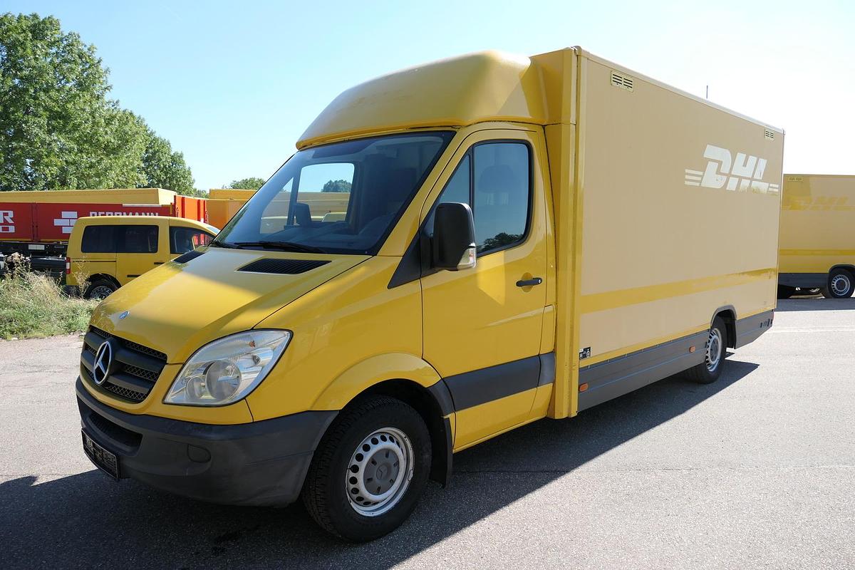 Gebraucht Mercedes-Benz SPRINTER 310 CDI MAXI EURO-5 KOFFER REGALE KAMERA DURCHGANG