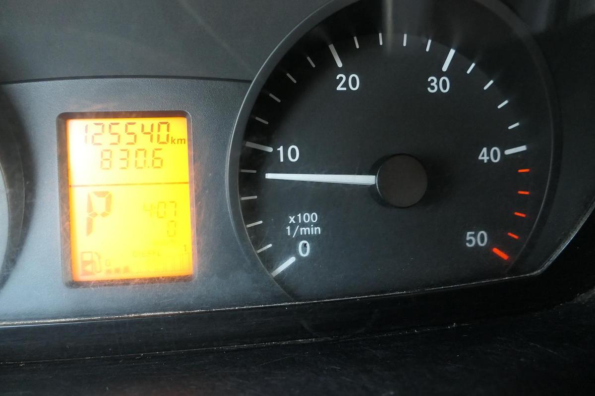 Gebraucht Mercedes-Benz SPRINTER 310 CDI MAXI EURO-5 KOFFER REGALE KAMERA DURCHGANG