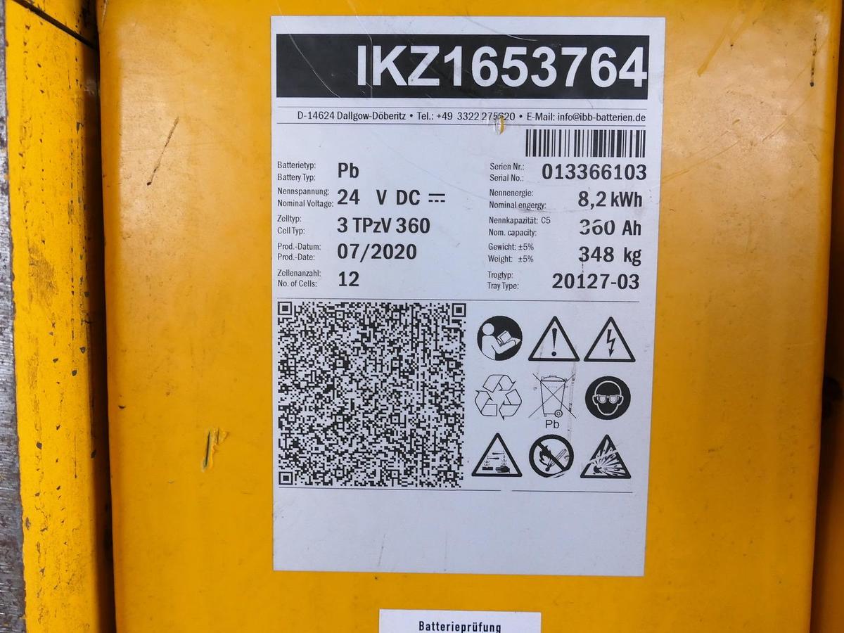 Gebraucht Jungheinrich ESE 220 Batterie 07/2020