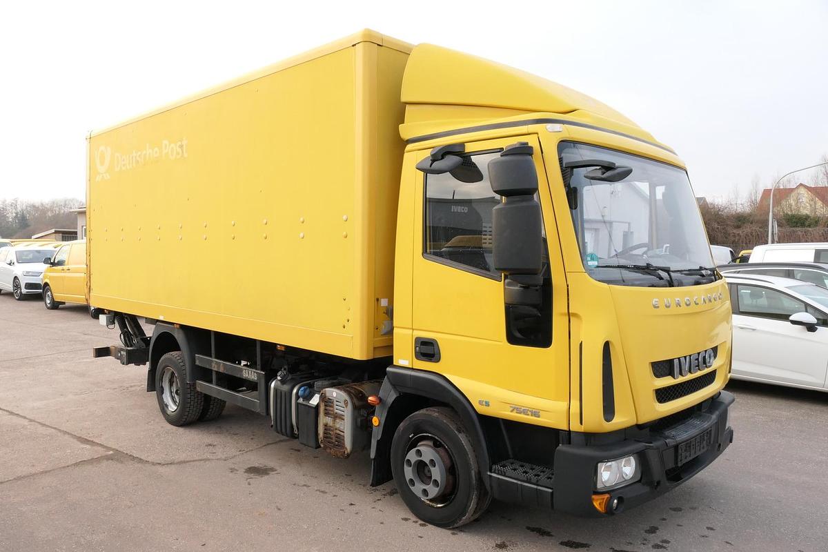 Gebraucht Iveco EuroCargo ML 75 E 16 P LBW LUFT AUTOMATIK COC EURO-5 Koffer-Innenlänge 5,5m