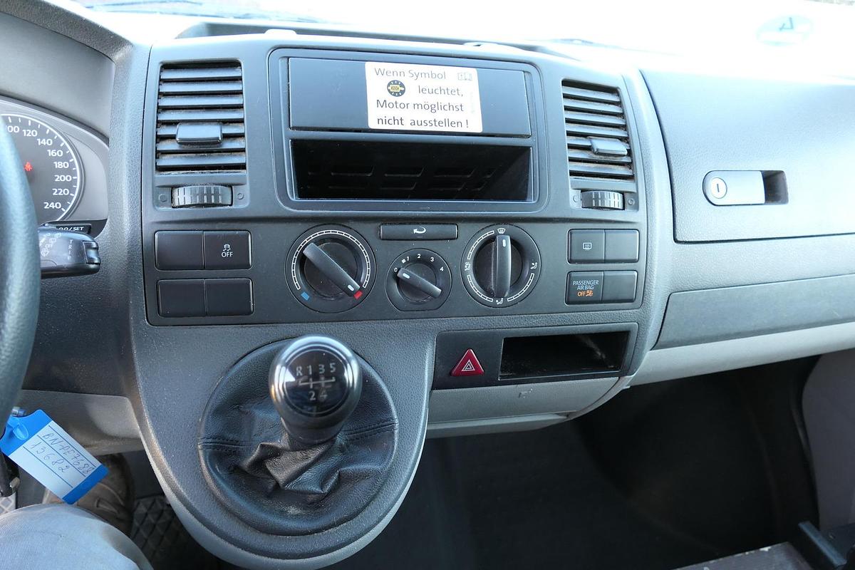 Gebraucht Volkswagen T5 Transporter 2.0 TDI PARKTRONIK EURO-5 2xSCHIEBETÜR CoC