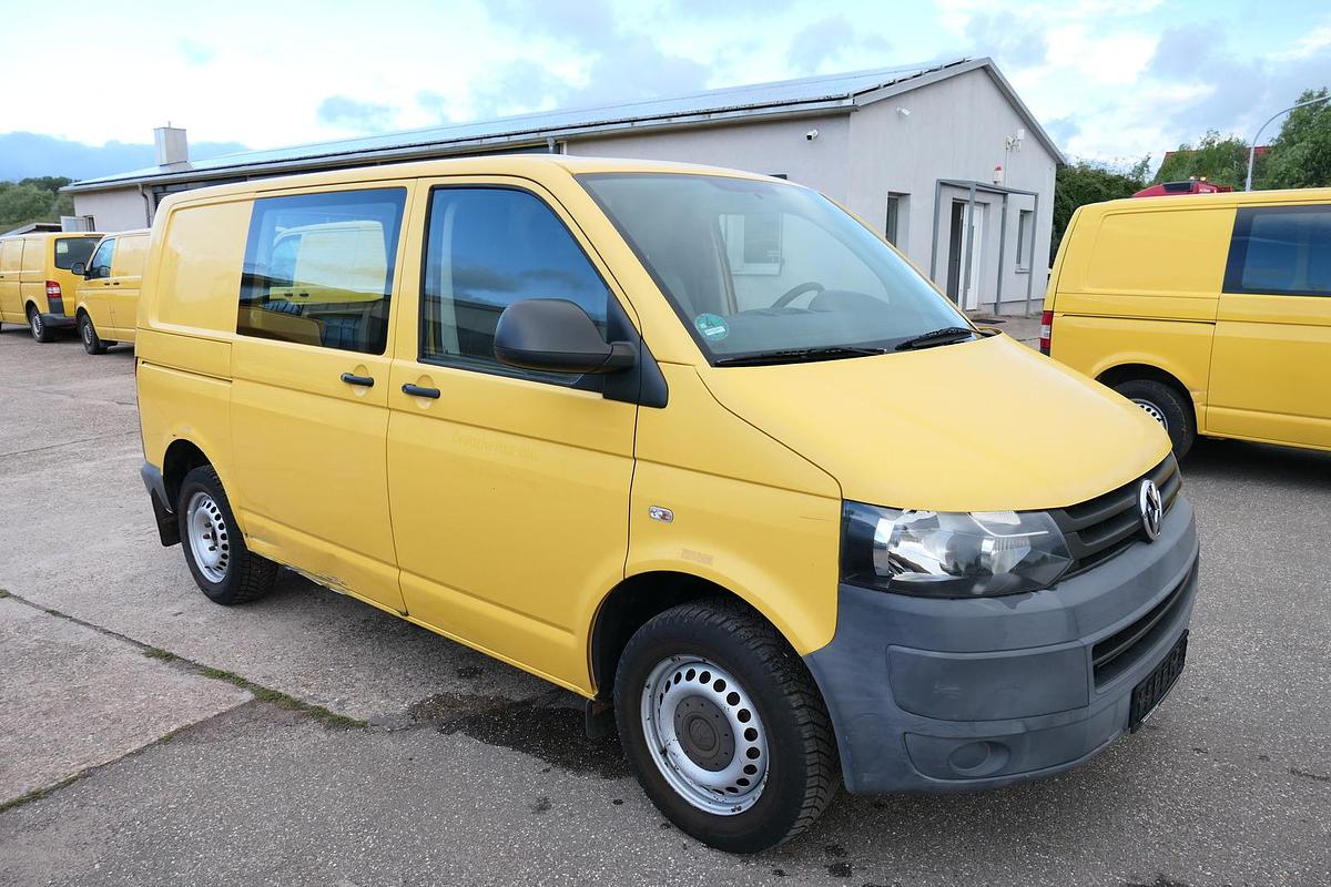 Gebraucht Volkswagen T5 Transporter 2.0 TDI PARKTRONIK EURO-5 2xSCHIEBETÜR CoC