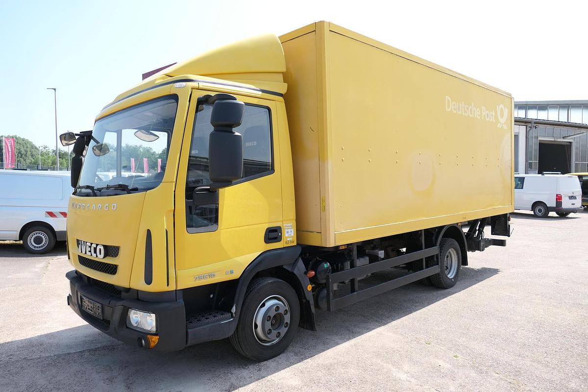 Gebraucht Iveco EuroCargo ML 75 E 16 P LBW LUFT AUTOMATIK