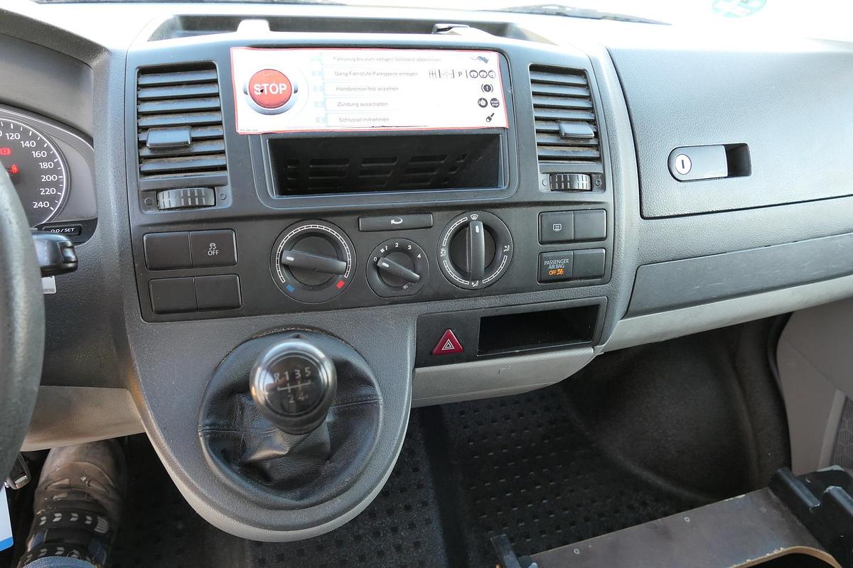 Gebraucht Volkswagen T5 Transporter 2.0 TDI PARKTRONIK EURO-5 2xSCHIEBETÜR CoC