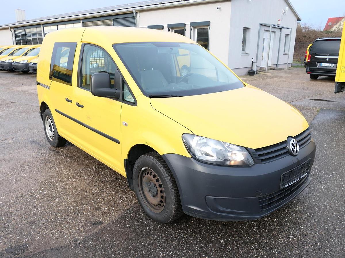 Gebraucht Volkswagen Caddy 2.0 TDI 2-Sitzer EURO-5 PARKTRONIK 6-GANG 2xSCHIEBETÜR CoC