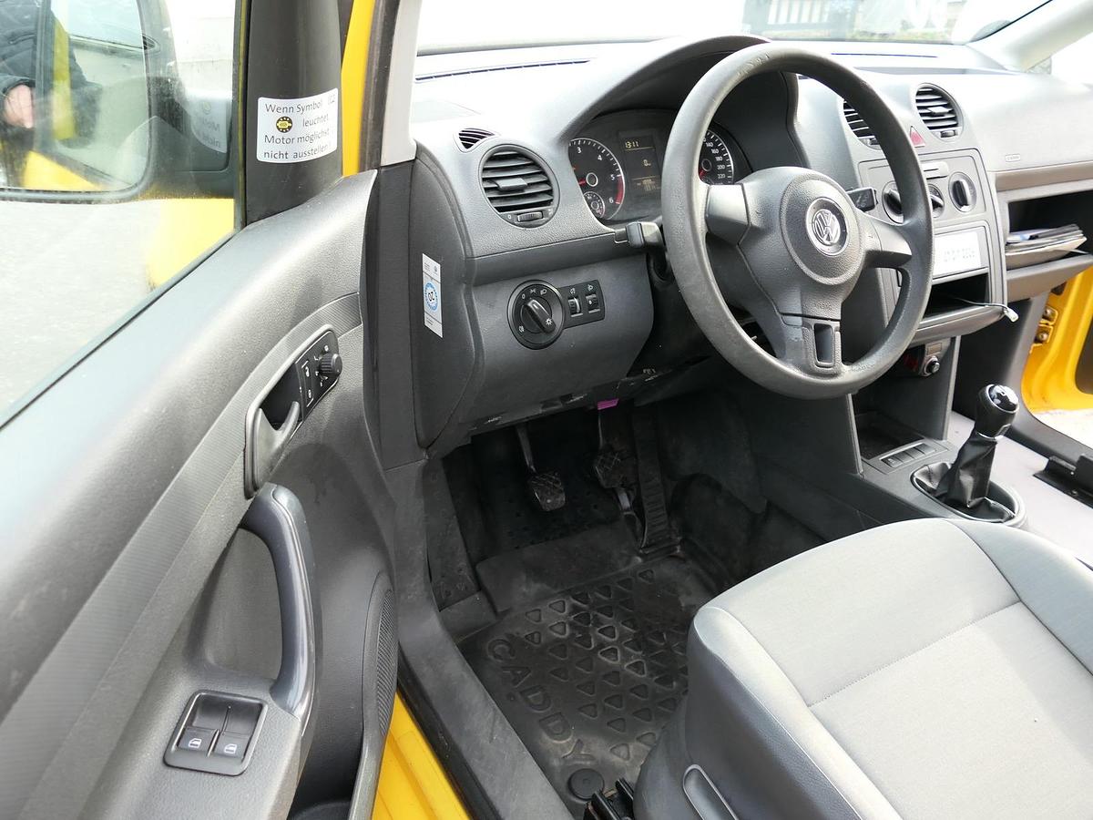 Gebraucht Volkswagen Caddy 2.0 TDI 2-Sitzer EURO-5 PARKTRONIK 6-GANG 2xSCHIEBETÜR CoC