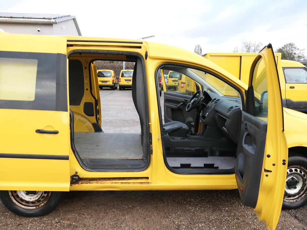 Gebraucht Volkswagen Caddy 2.0 TDI EURO-5 PARKTRONIK 6-GANG 2xSCHIEBETÜR CoC