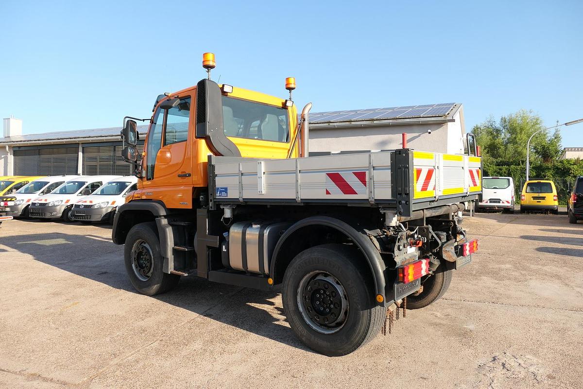 Gebraucht Unimog U400 Euro5 Typ 405 VarioPilot 6 Zylinder SFZ KOMMUNALHYDRAULIK EURO-5 COC