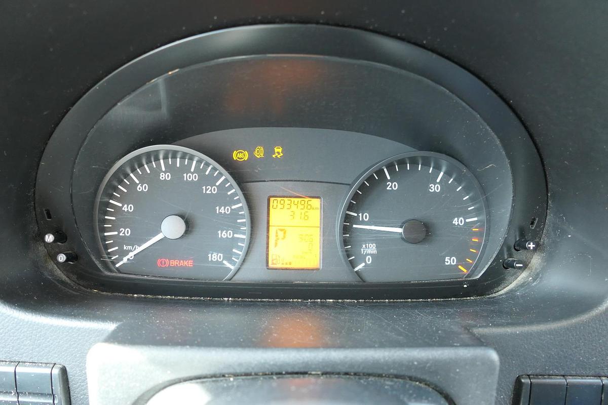 Gebraucht Mercedes-Benz SPRINTER 310 CDI MAXI EURO-5 KOFFER REGALE KAMERA DURCHGANG