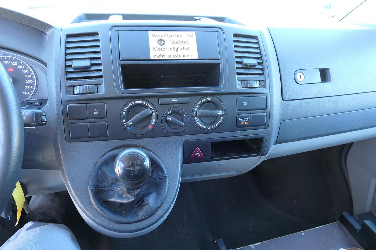Gebraucht Volkswagen T5 Transporter 2.0 TDI PARKTRONIK EURO-5 2xSCHIEBETÜR CoC
