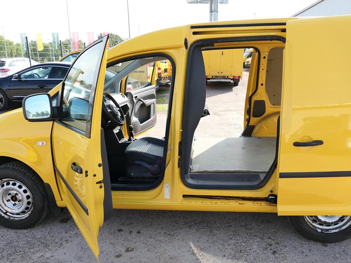 Gebraucht Volkswagen Caddy 2.0 TDI EURO-5 PARKTRONIK 6-GANG 2xSCHIEBETÜR CoC
